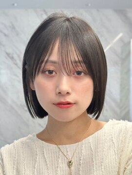 アビーツー(ABBEY2) ボブカット大人ボブぱつっとボブ切りっぱなしボブ垢抜けボブ