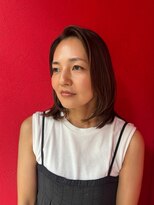テントー 大泉学園店(Tento-)&nbsp;横顔まできれいに見せる 大人の艶ミディ