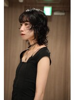 ウーズ ハラジュク(Ooze.HARAJUKU)&nbsp;ハッシュカットグレージュデザインカラーツートーンカラー原宿