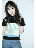 kiyoshi/ナチュラル ＊グレーアッシュ・ロングスタイル＊