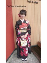 ココノイル ヘア アンド リラックス(COCOnoil hair&relax)&nbsp;成人式着付け　ガーリーモード