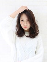 パコ(Paco) PACOの大人可愛い◎かきあげミディアム☆リラックスウェーブ