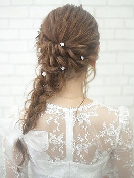 グラムエス(GLAM S)の写真/【土日祝朝8時からOPEN☆ヘアセット¥1300～】新宿エリアTOPクラス☆口コミ高評価！結婚式や女子会に◎