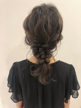 ヘアーサロン シム(hair salon Cime) ふわふわ編みおろし【Cime】