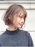 【東 純平】ゆるふわ柔らか小顔ボブ＋インナーカラー