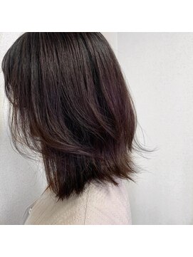ルアナ ヘア アンド トリートメント(Luana) ピンクブラウン☆ボブ