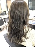 透明感　マットグレージュ