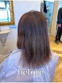 【髪質改善】マットブラウンヘアー