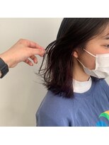 エミィ(emme)&nbsp;【emme×笹川】インナーカラー×カシス