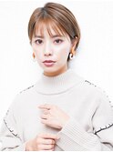 前下りボブ・ ボブショート・前下りショート・ オン眉ボブ
