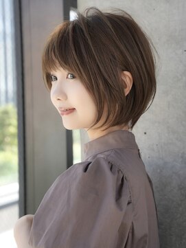 エインアンリー 表参道(AIN.ANLY.) 前髪あり大人ショートボブ20代30代40代【AIN.表参道】川原大地