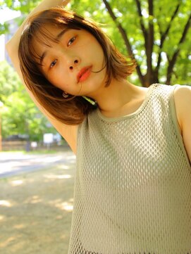 ソヨン 星が丘店(SOYON) Aラインボブ フェザーカット 小顔ボブ