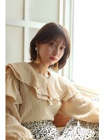 エクリ シセイドウ 麻布十番店(equri×SHISEIDO)&nbsp;内巻きミディボブ