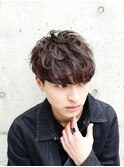 MEN'S HAIR/束感ショート/コンマヘア/ツーブロックマッシュ