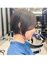 ハルキミナト ジャパン トウキョウ(HARUKI MINATO japan TOKYO)&nbsp;大人丸みショート/ショートボブ/くびれショート/前髪あり