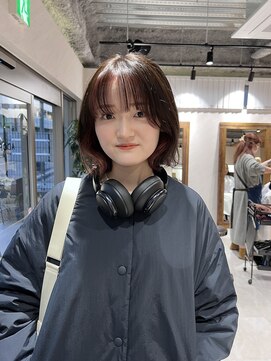 アドア 横浜(ADORE) 【ADORE横浜】インナーカラー×ピンクベージュ