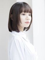 ウル 表参道(HOULe)&nbsp;レイヤー　ボブ　ベージュカラー　透明感カラー　髪質改善　酸熱