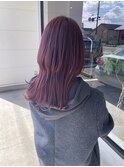 10代20代くらげウルフピンクカラー