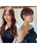 小顔&似合わせカット　5500円→4950円