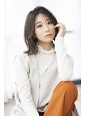 【Totia本通】フレンチボブ×カーキベージュ