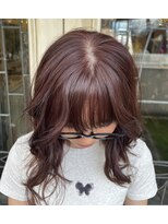 ロゴライフアットガーデン(logo life at garden)&nbsp;ブリーチなしピンクレッドMIX