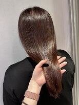 アントワープトーキョー(antwerp TOKYO)&nbsp;★40代50代ピンクラベンダー酸性ストレート髪質改善カラー