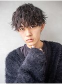 メンズ/マッシュ/シャドウパーマ/吉祥寺駅