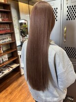 ロダット 横浜(LODAT by little)&nbsp;スーパーロングピンクベージュブリーチカラー【LODAT横浜】