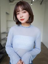 アンジェリカ 岡山店(ANGELICA)&nbsp;ANGELICA  内巻きボブ チョコレートブラウン