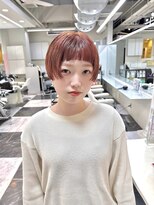 テテ(TETE) ショート/マッシュショート/オレンジブラウン