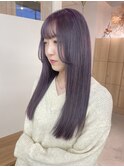 ラベンダー/パープルカラー/ブリーチ1回