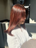 ラミエ バイ メルト 吉祥寺(lamie by melt)&nbsp;【小川】オレンジブラウン/きりっぱなし/ピンクオレンジ