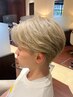 【新規】メンズカット＋Wカラー￥12080　【150分】