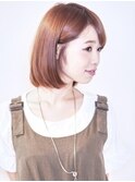 上司ウケ抜 群☆美ツヤの大人可愛いストレートボブ【戸塚】