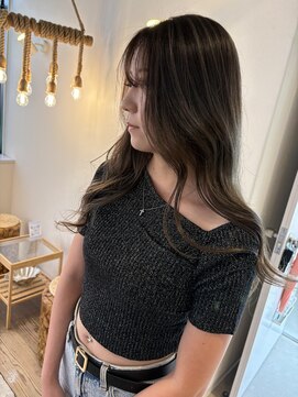 ココルアナ(coco luana) ハイライト海外風/ケアブリーチ/髪質改善/ハイトーン/学割