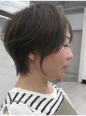 前髪カタログ/イメチェンスタイル／ウェーブパーマ/こなれミディ