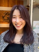 ガーランド (Garland)&nbsp;【色落ちが綺麗すぎる！】色持ちも◎ピンクブラウン　暗髪カラー