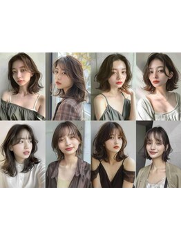【心斎橋駅徒歩5分】顔周りを美しく演出するスタイルを実現◎韓国風レイヤーで今っぽさあるデザインが魅力