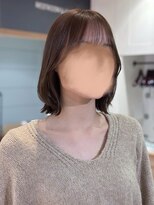 プラグ バイ ネオリーブ(plug by neolive)&nbsp;暗めカラー×髪質改善[髪質改善/縮毛矯正/韓国]T