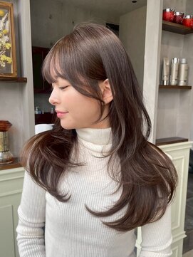 ザ シー 海老名(The C) 【TheC koudai】レイヤーカット◎フォギーベージュ