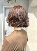 【立川cres奈佳子】時短でオシャレ☆ボブ×パーマ