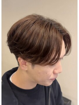 ニュアンスフェザーパーマ風スタイル