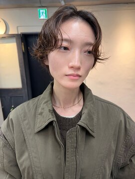 ソイ 下北沢(soi) ニュアンスパーマ/ショートパーマ/センターパート