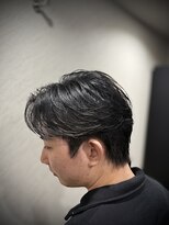 プラウド(PROUD)&nbsp;曲がる縮毛矯正 センター分け/七三分け/オールバック/原田航海