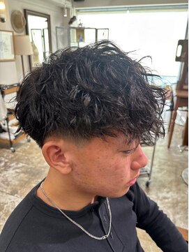 メゾンフォーメン 心斎橋店(Maison for men) バロックパーマ/スペインカール/海外風スタイル/メンズパーマ