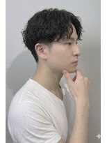 レボ(Revo)&nbsp;縦落ちツイスト×ホワイトハイライト