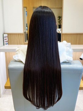 アビエブラン 若江岩田(abije blanc) 艶感ストレートロング【若江岩田】