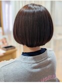ボブ×髪質改善カラー