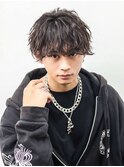 波巻きツイストスパイラル/リバースセンターパート/渋谷