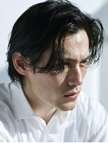 ビフィーノ リルネ フォー メン(Bifino Rilune for men)&nbsp;MEN’S/リバースセンターパート/ニュアンスパーマ/川西池田